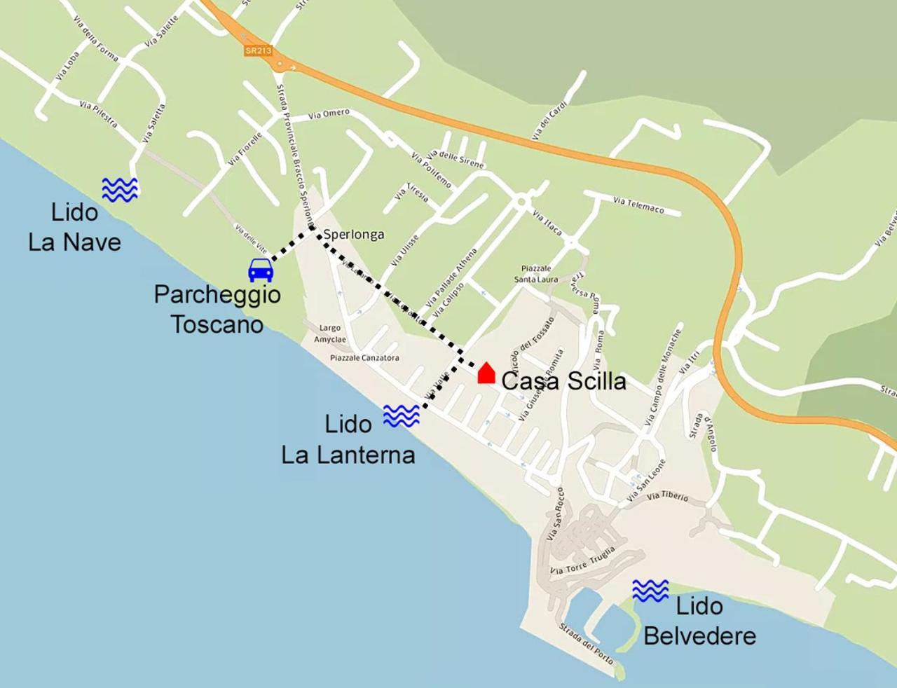 Casa Scilla Apartman Sperlonga Kültér fotó